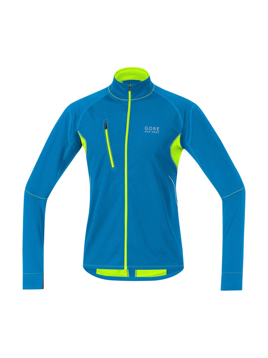 Gore Bike Wear Fusion Thermo Trikot, splash blue/neon yellow - Bild 1