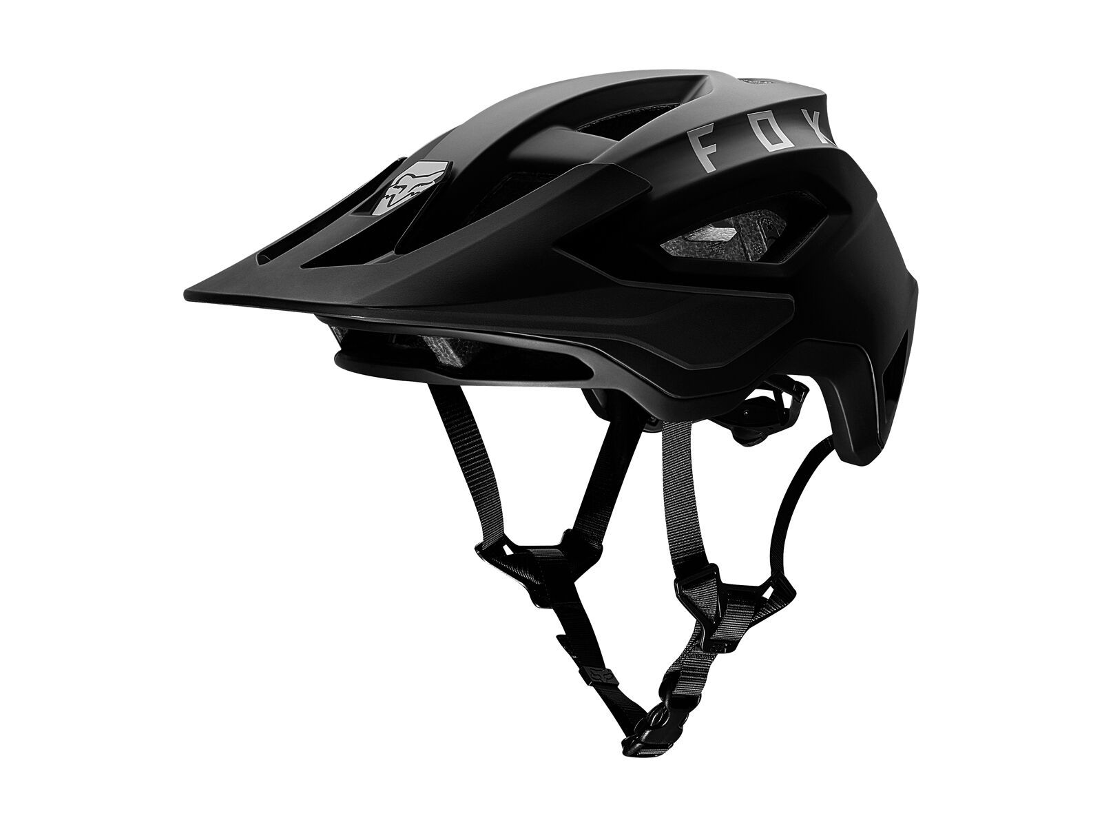 2. Wahl *** Fox Speedframe Helmet, black - Fahrradhelm | Gre M // 55-59  cm | BIKER-BOARDER.DE