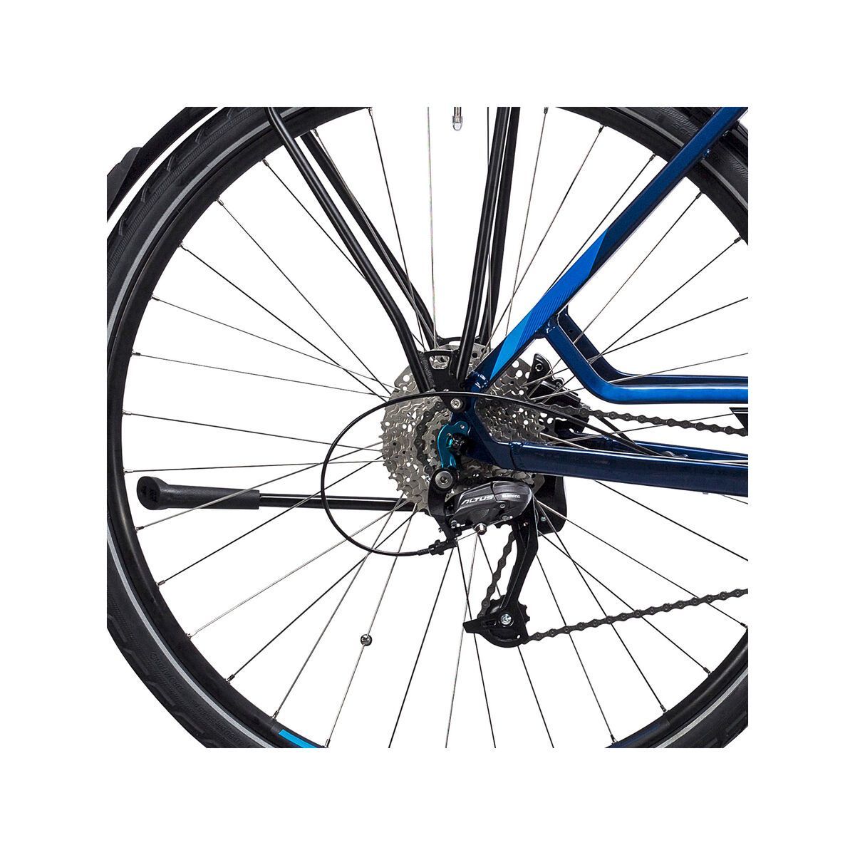 Cube Touring Hybrid 400, blue´n´blue - Bild 4