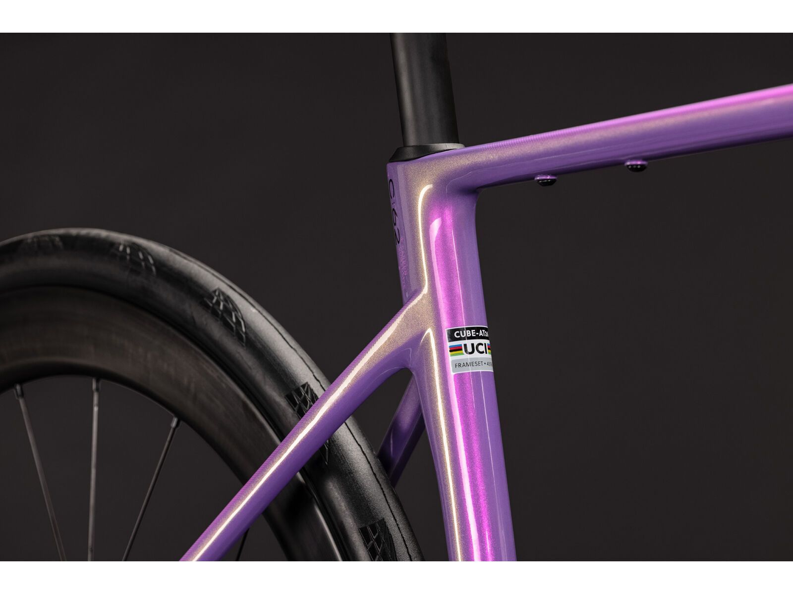 Cube Attain C:62 SLT, cosmicpurple´n´black - Bild 7
