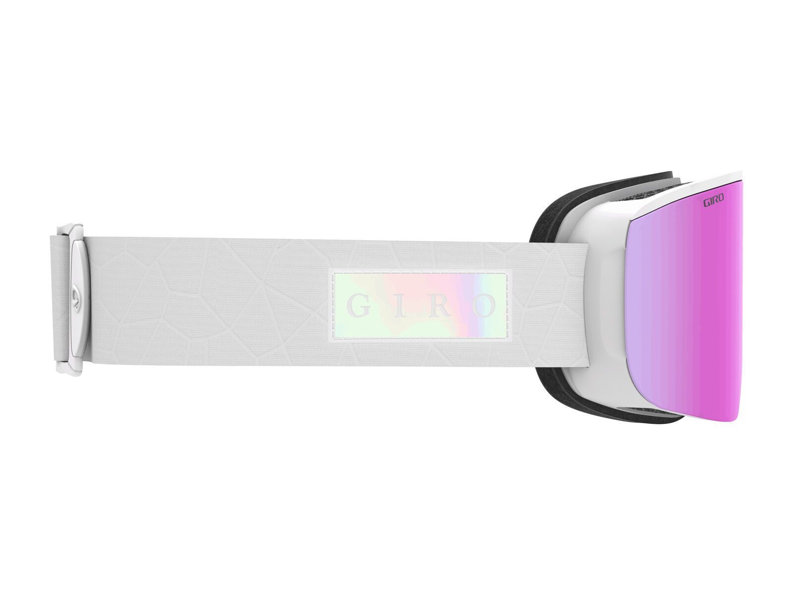 Giro Ella inkl. WS, white iridescent/Lens: vivid pink/vivid infrared - Bild 4