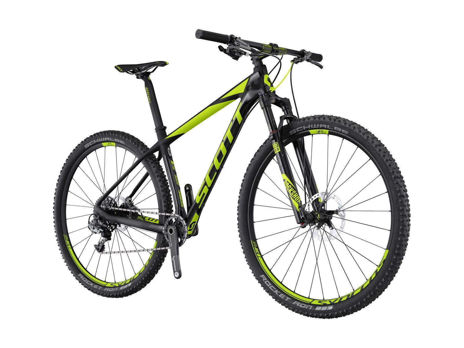 Scott Scale 900 RC black yellow BIKER BOARDER.DE