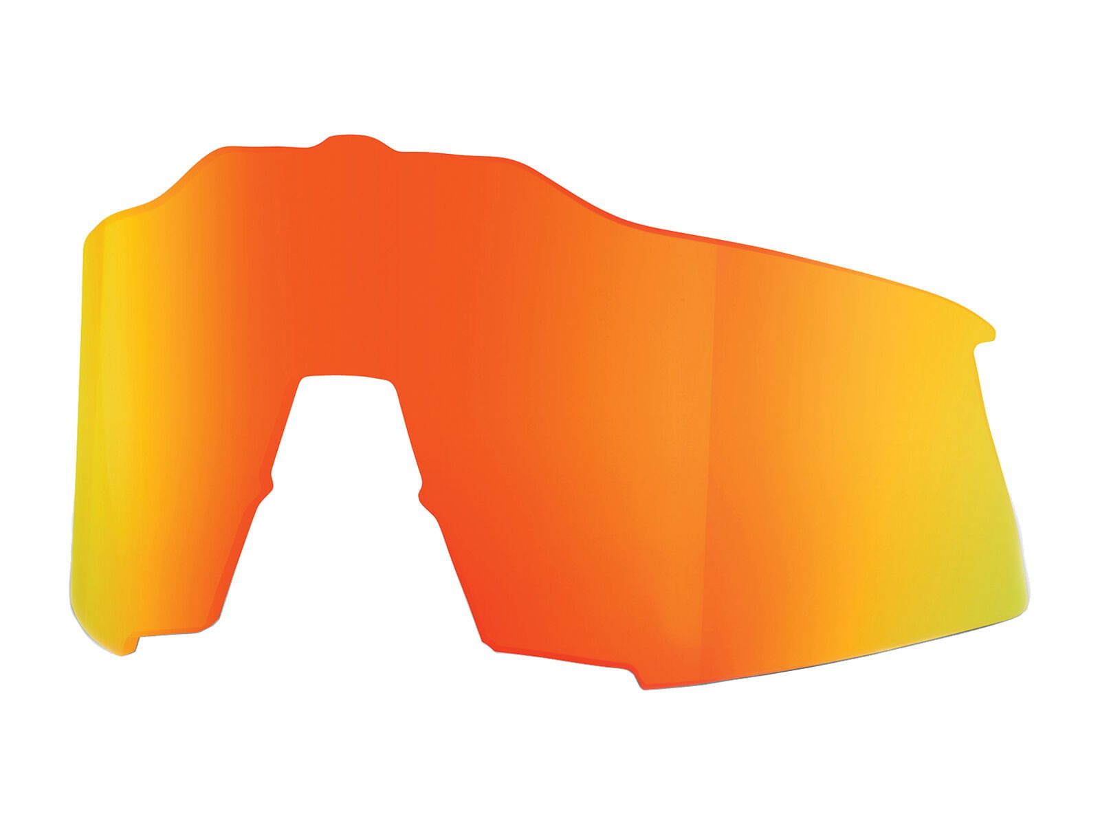 100% Speedcraft Tall Hiper Mirror Replacement Lens - HiPER Red ML Mirror - Bild 1