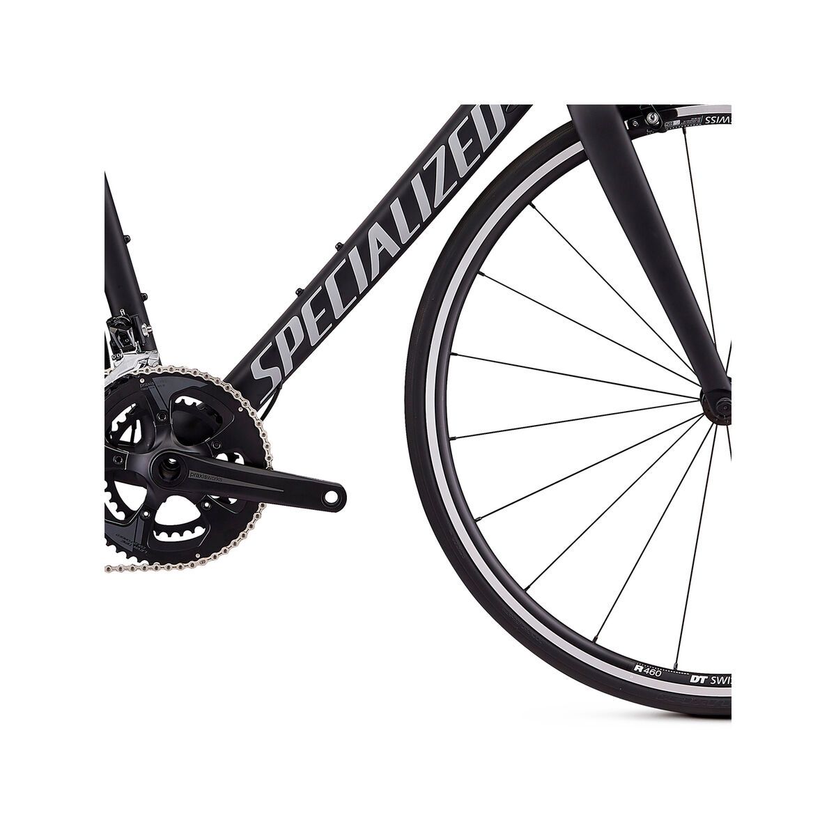 Specialized Allez Sprint Comp, satin black/reflective light silver/clean - Bild 5
