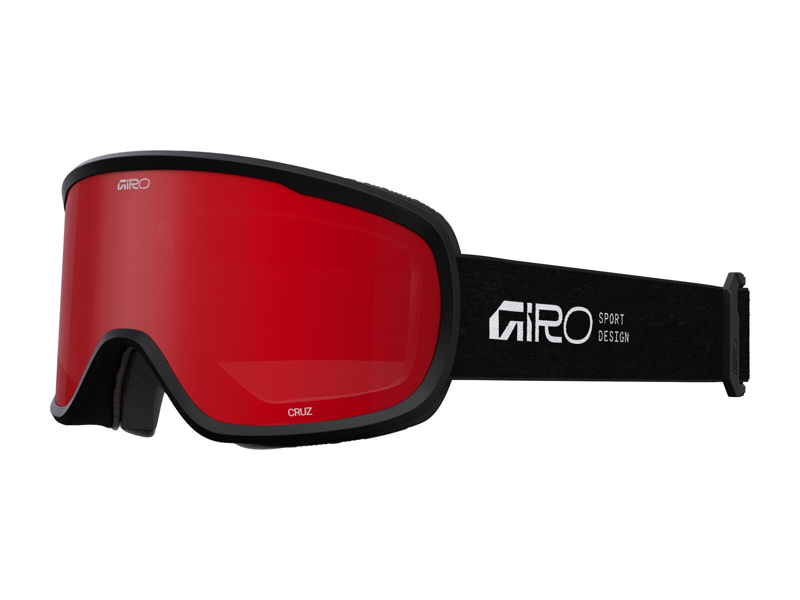 Giro Cruz, Amber Scarlet / stacked black - Bild 1