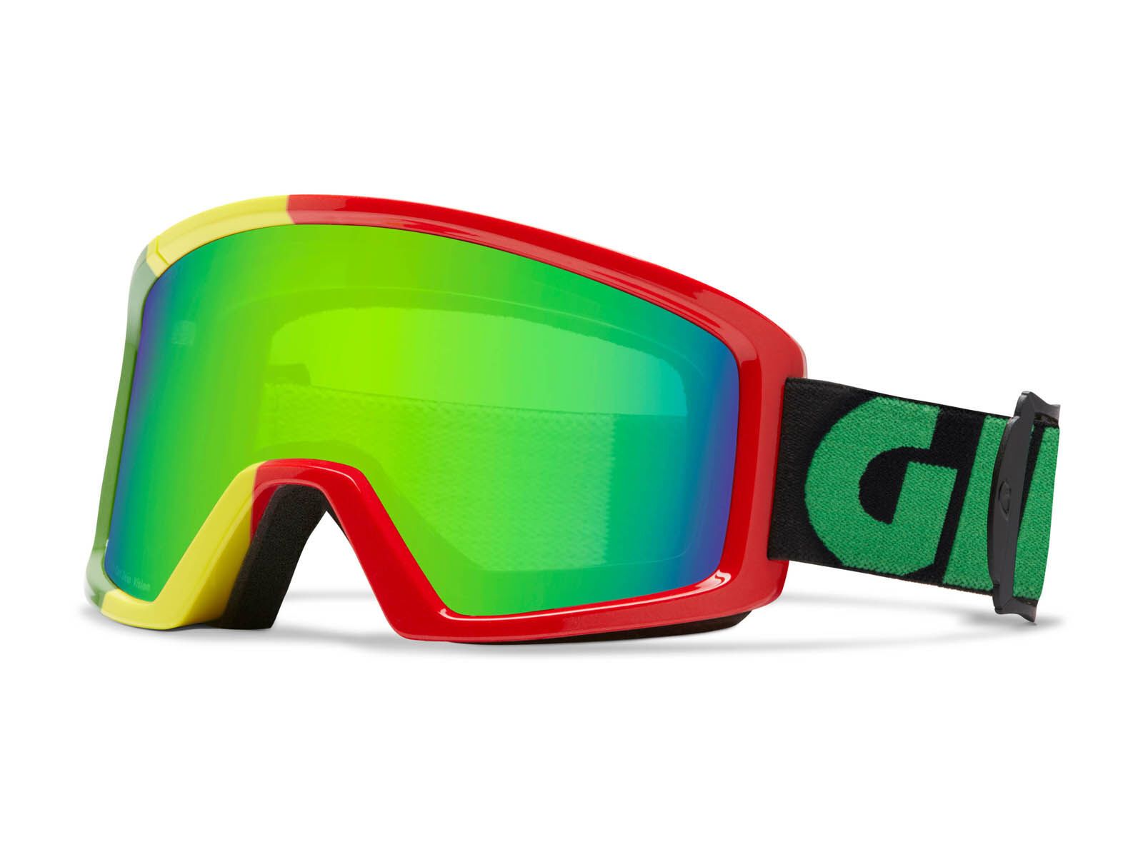 Giro Blok, Rasta Color Block/Loden Green - Bild 1