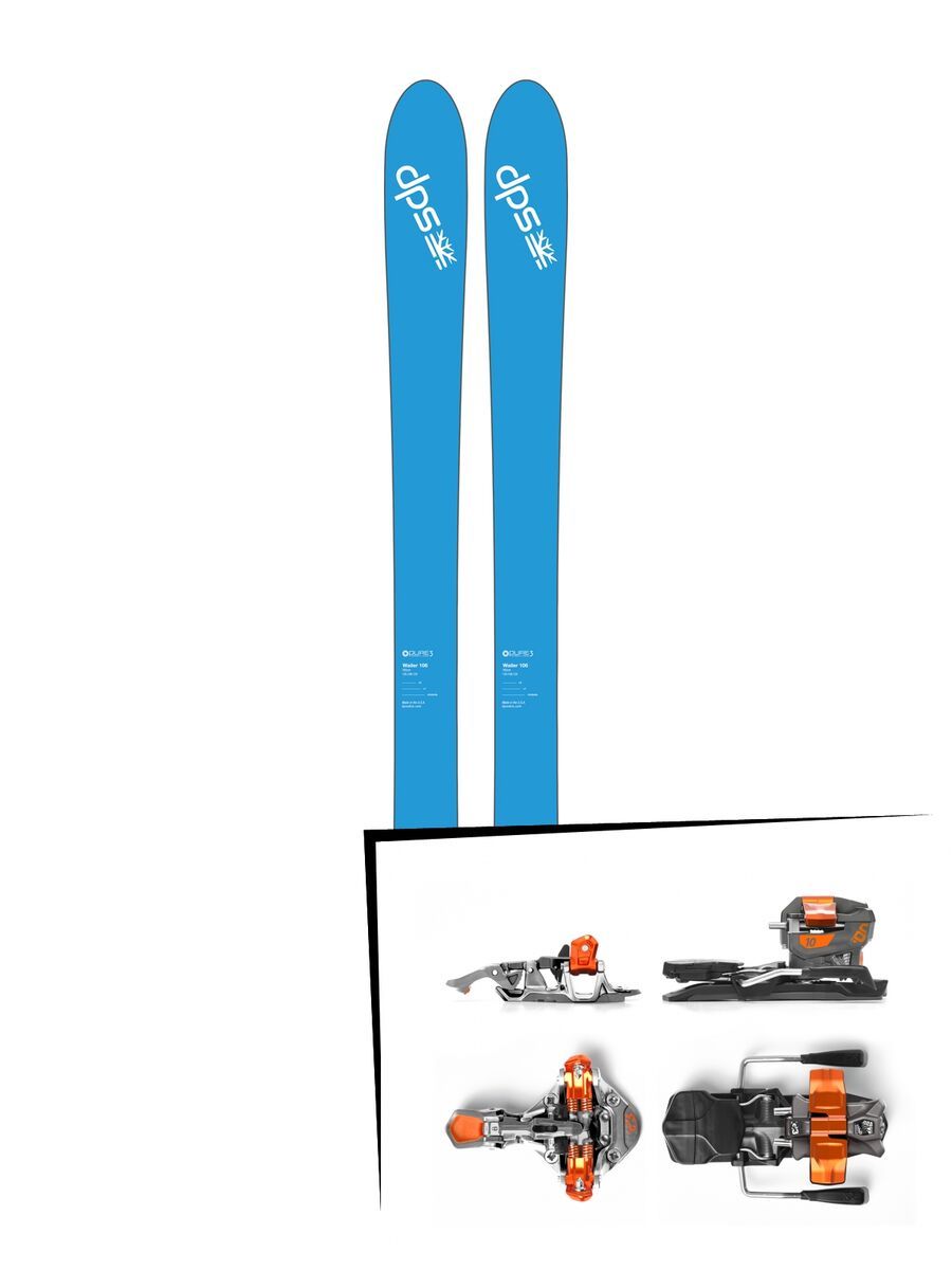 Set: DPS Skis Wailer 106 2017 + G3 Ion 10 (1716208) - Bild 1