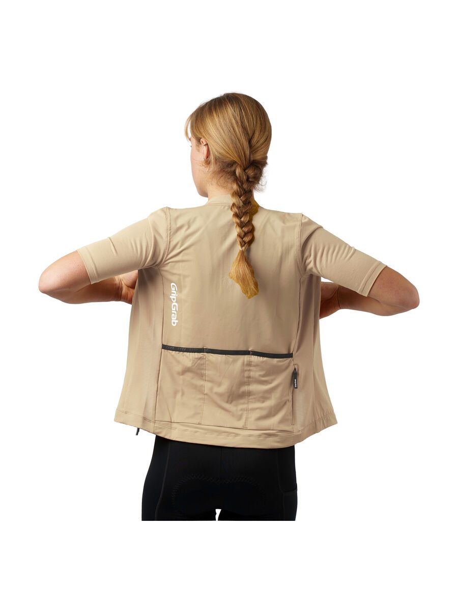 GripGrab Women's RIDE Short Sleeve Jersey, beige - Bild 5