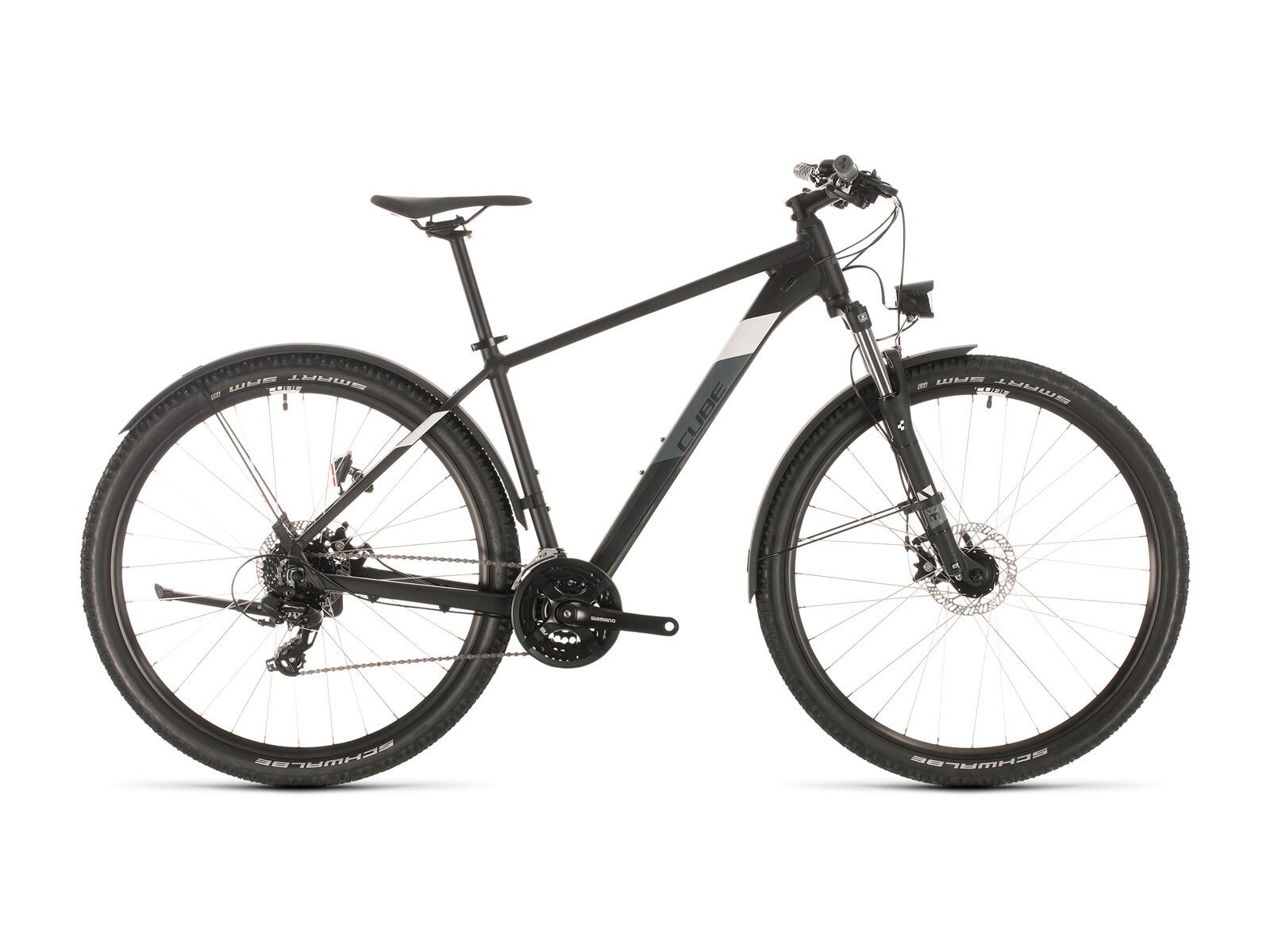 Cube Aim Allroad 27.5, black´n´white - Bild 1