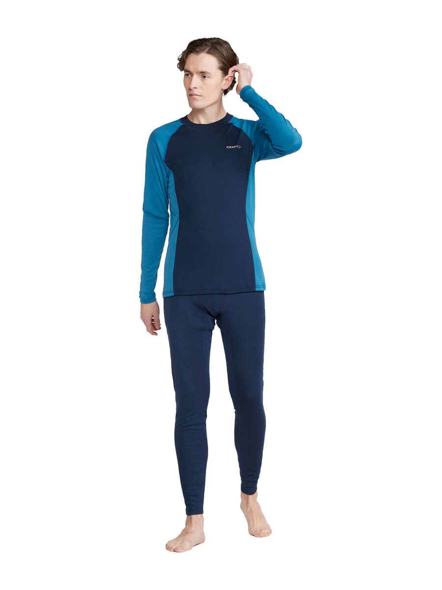 Craft Core Warm Baselayer Set M, blaze-whale - Bild 9