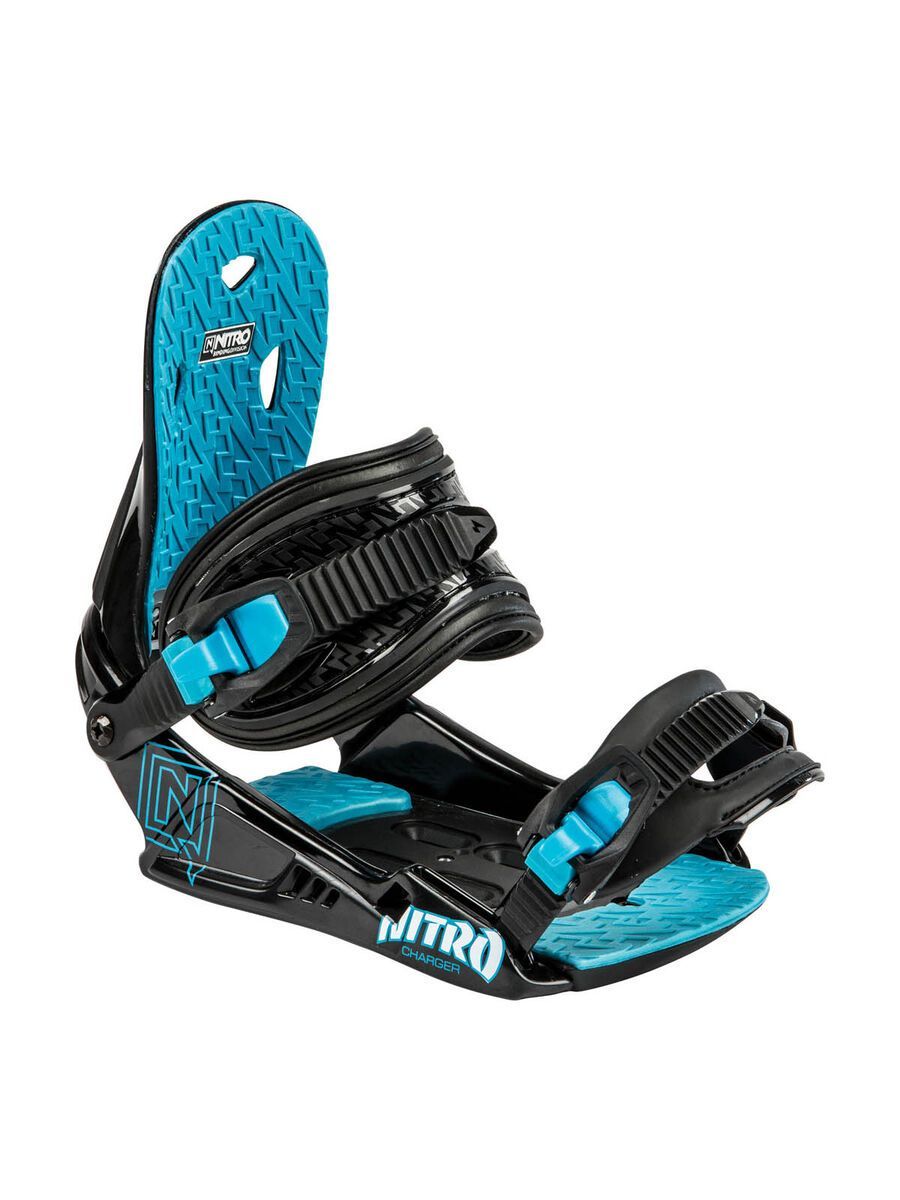 Set: Nitro Ripper Youth Wide 2017 + Nitro Charger 2015, black - Snowboardset - Bild 3