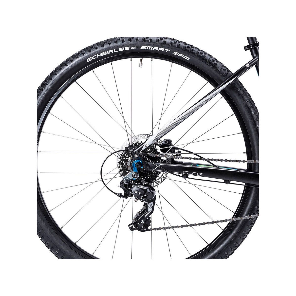 Cube Access WLS Disc 29, black/caribbeanblue - Bild 4