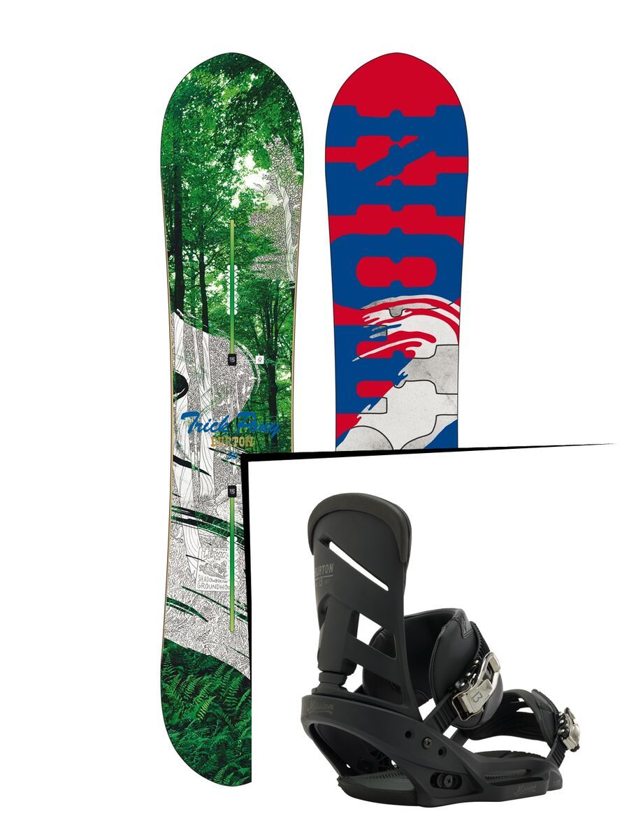 Burton Set: Trick Pony 2016 + Burton Mission EST - Bild 1