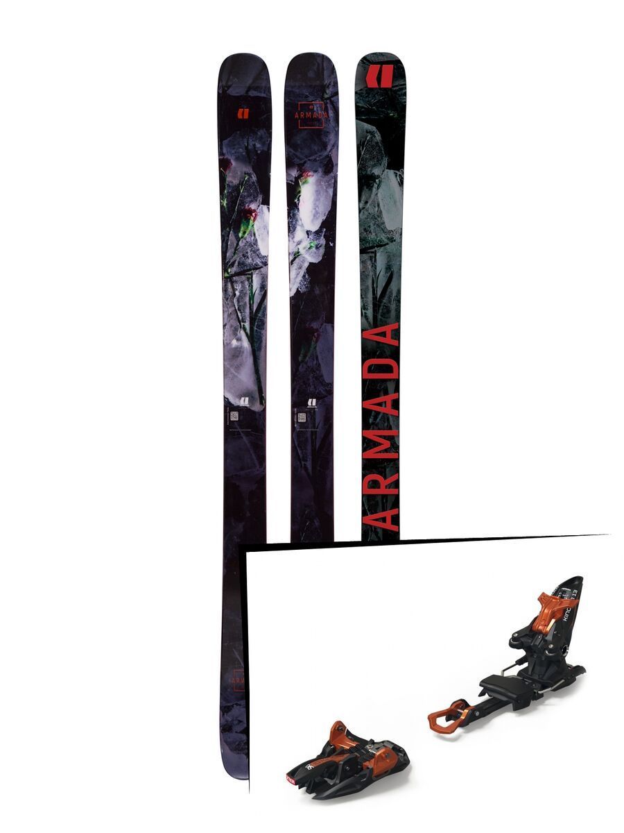 Set: Armada Arw 96 2019 + Marker Kingpin 13 black/copper - Bild 1