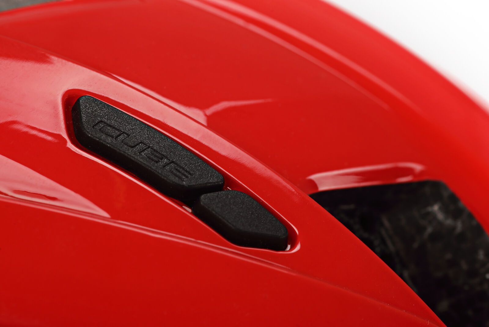 Cube Helm Steep, glossy red - Bild 3