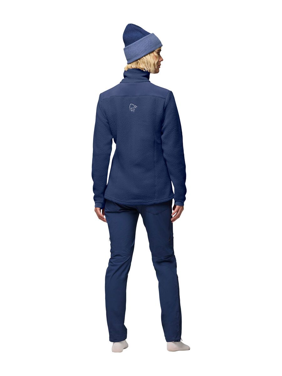 Norrona trollveggen warm3 Jacket W's, indigo night - Bild 5