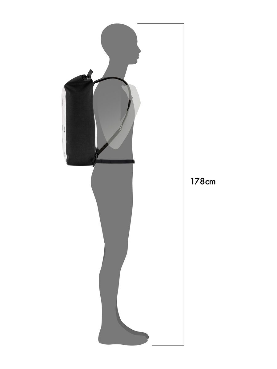 ORTLIEB Velocity Design Trees, white-black - Bild 5