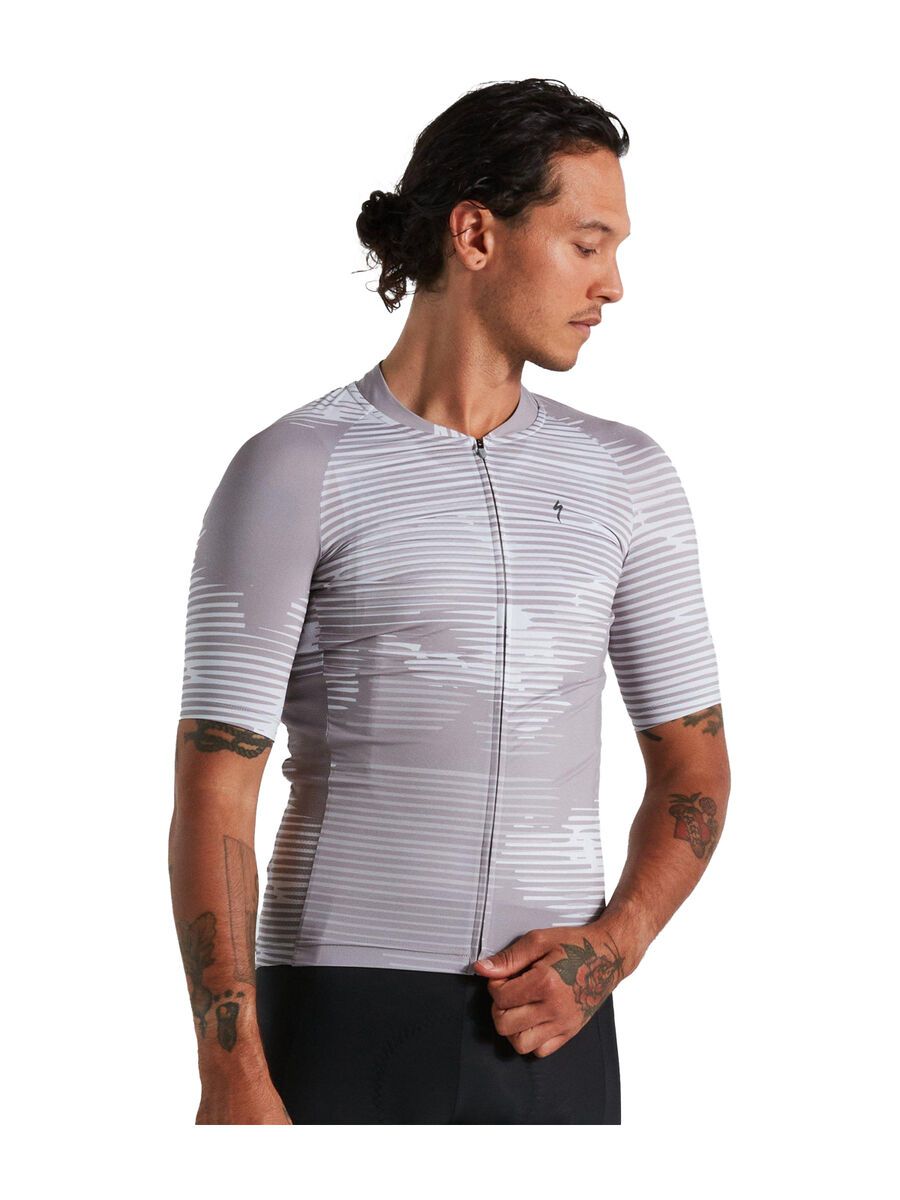 Specialized Men's SL Blur Short Sleeve Jersey, silver - Bild 2
