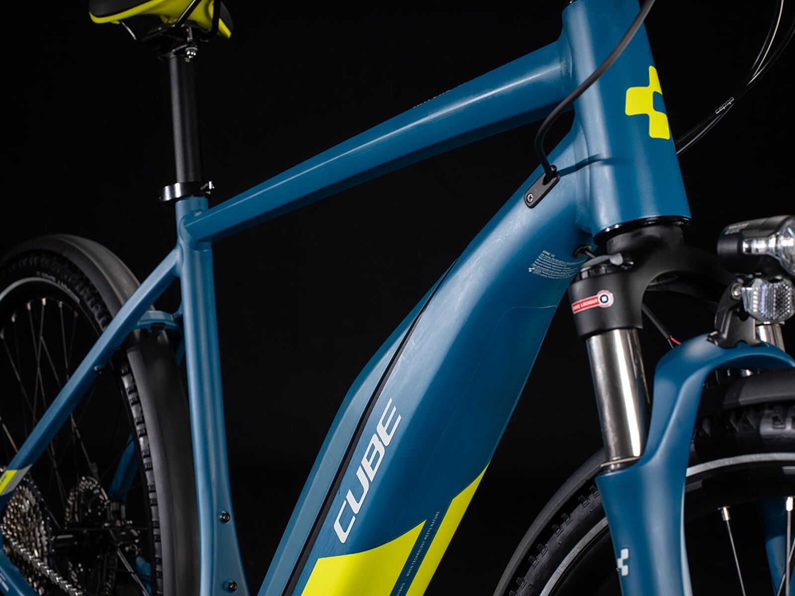 Cube Nature Hybrid EXC Allroad, blue´n´lime - Bild 4