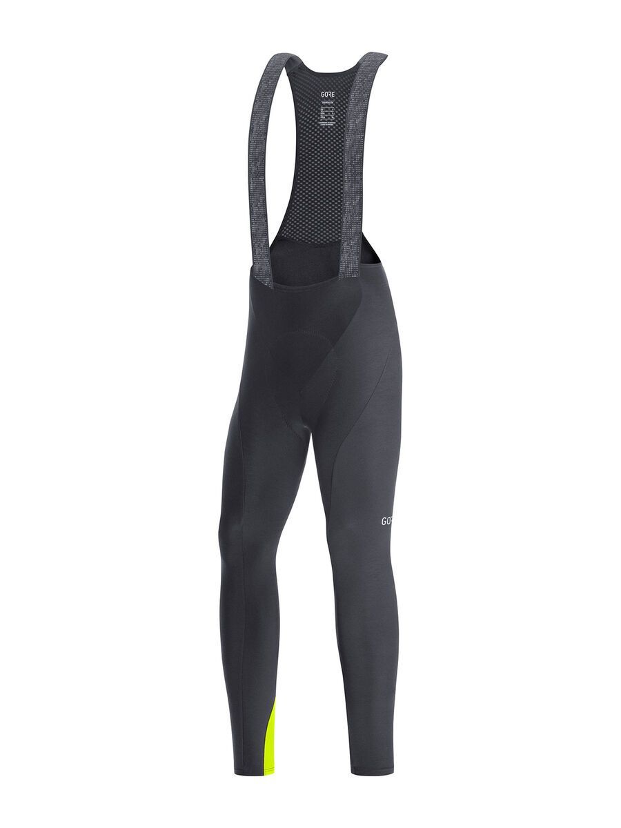 GOREWEAR C3 Thermo Trägerhose+, black/neon yellow - Bild 1