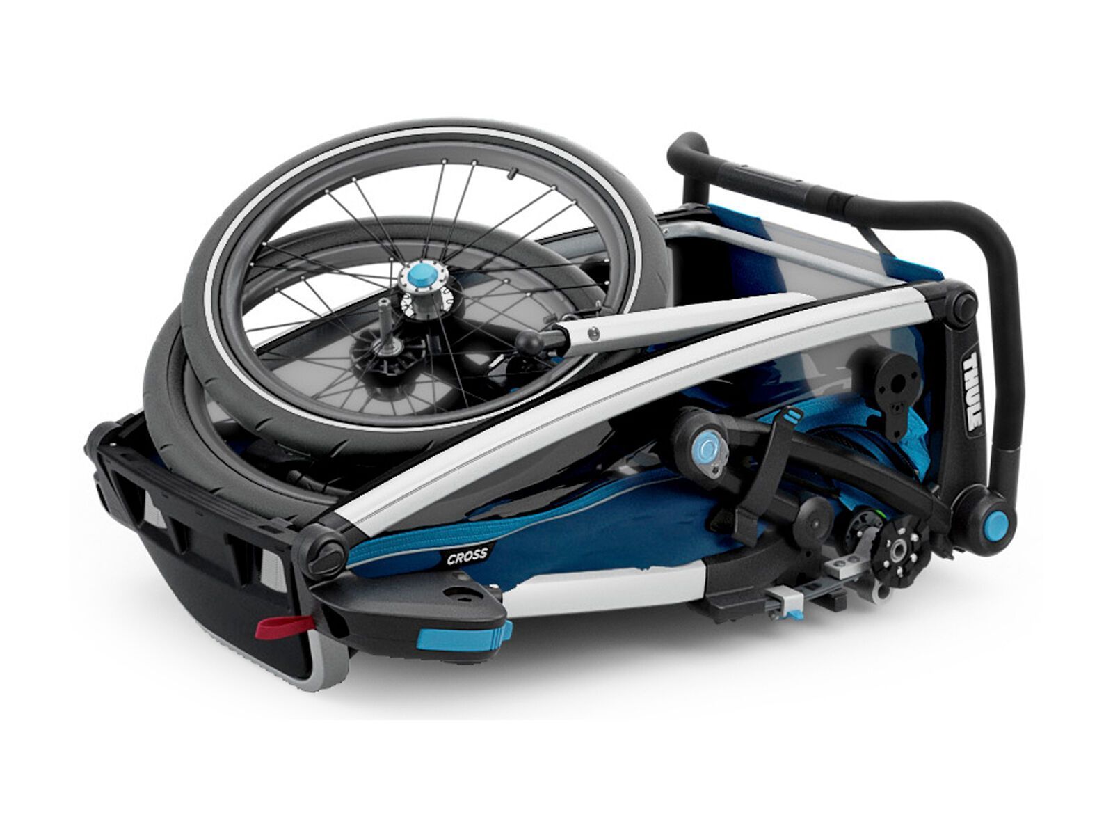 Thule Chariot Cross 1, thule blue/poseidon - Bild 4