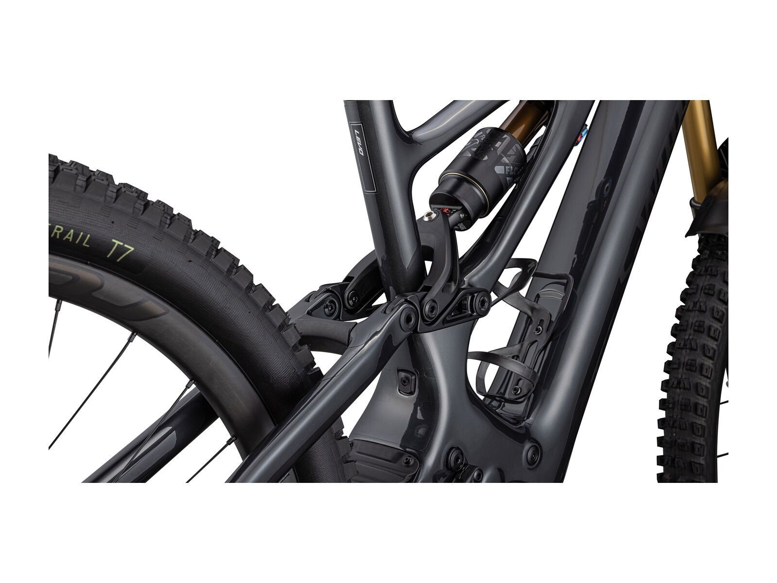 Specialized S-Works Turbo Levo G3 - SRAM XX Eagle Transmission, black liquid metal/black chrome foil - Bild 8