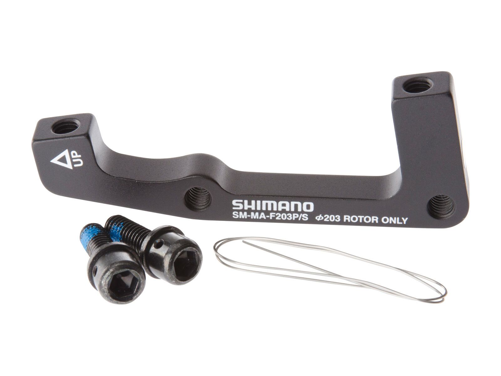 Shimano Scheibenbrems-Adapter von PM-Bremssattel auf IS-Gabel/-Rahmen - VR, 203 mm - Bild 1