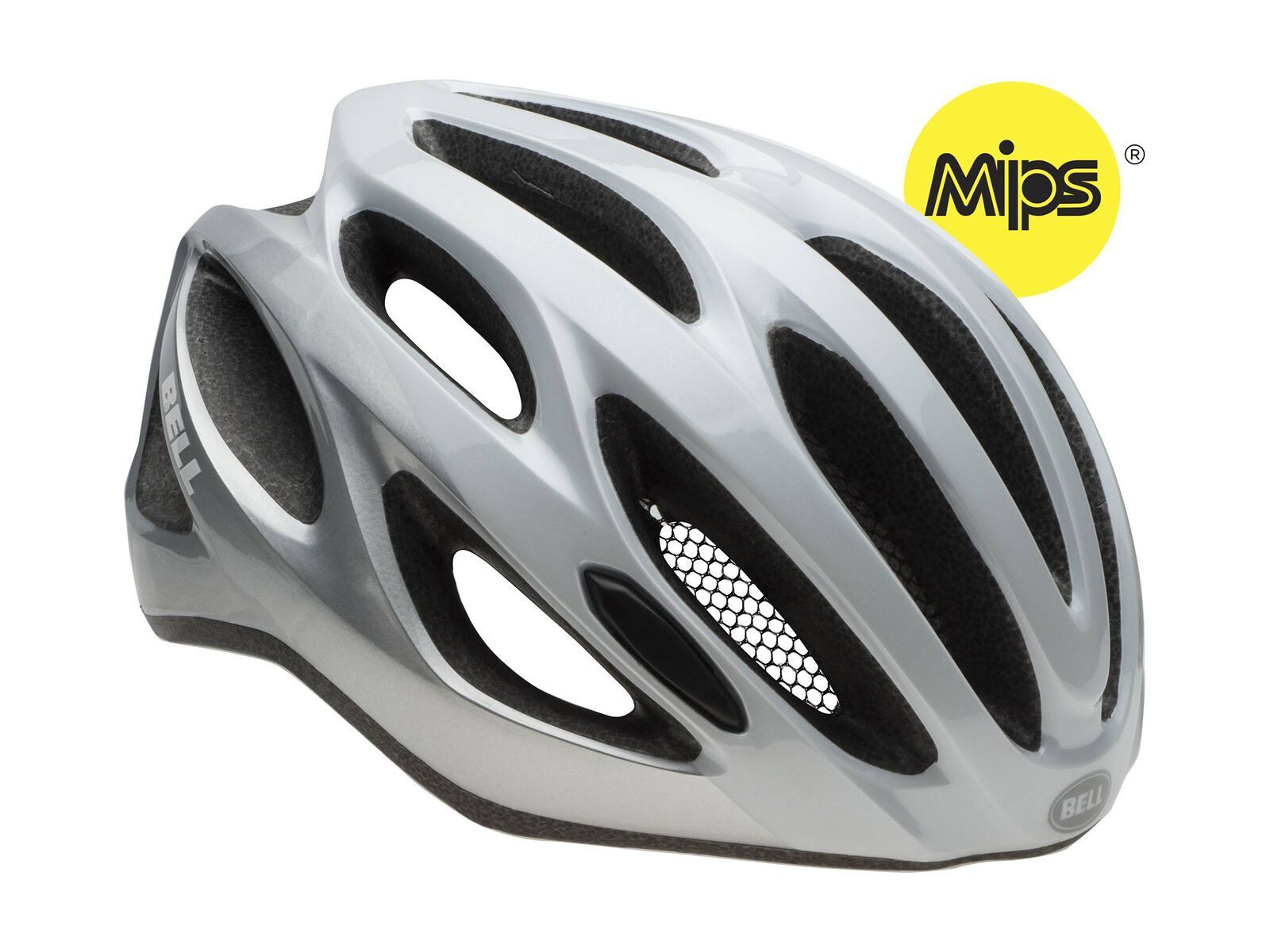 Bell Draft MIPS, white/silver repose - Bild 1