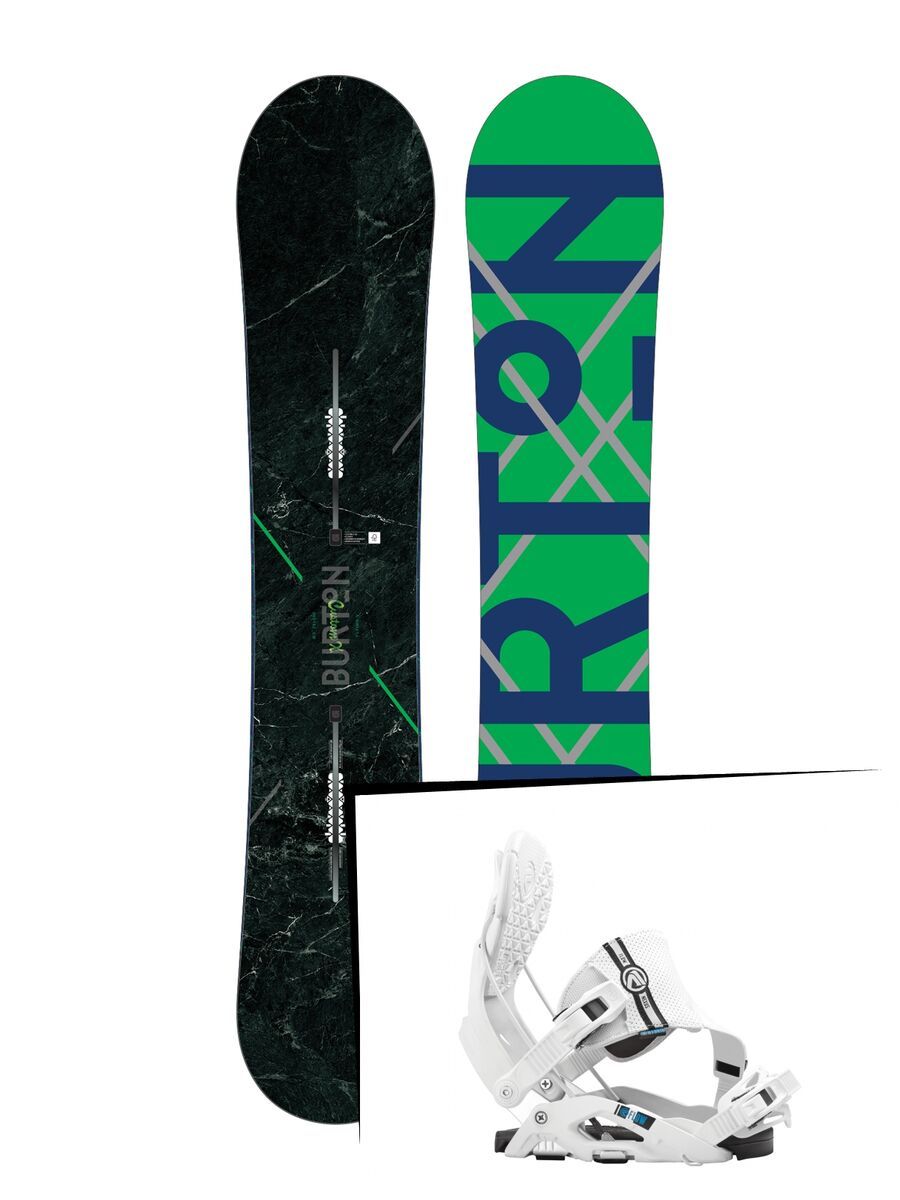 Set: Burton Custom X Flying V 2017 + Flow Nexus Hybrid (1513172S) - Bild 1