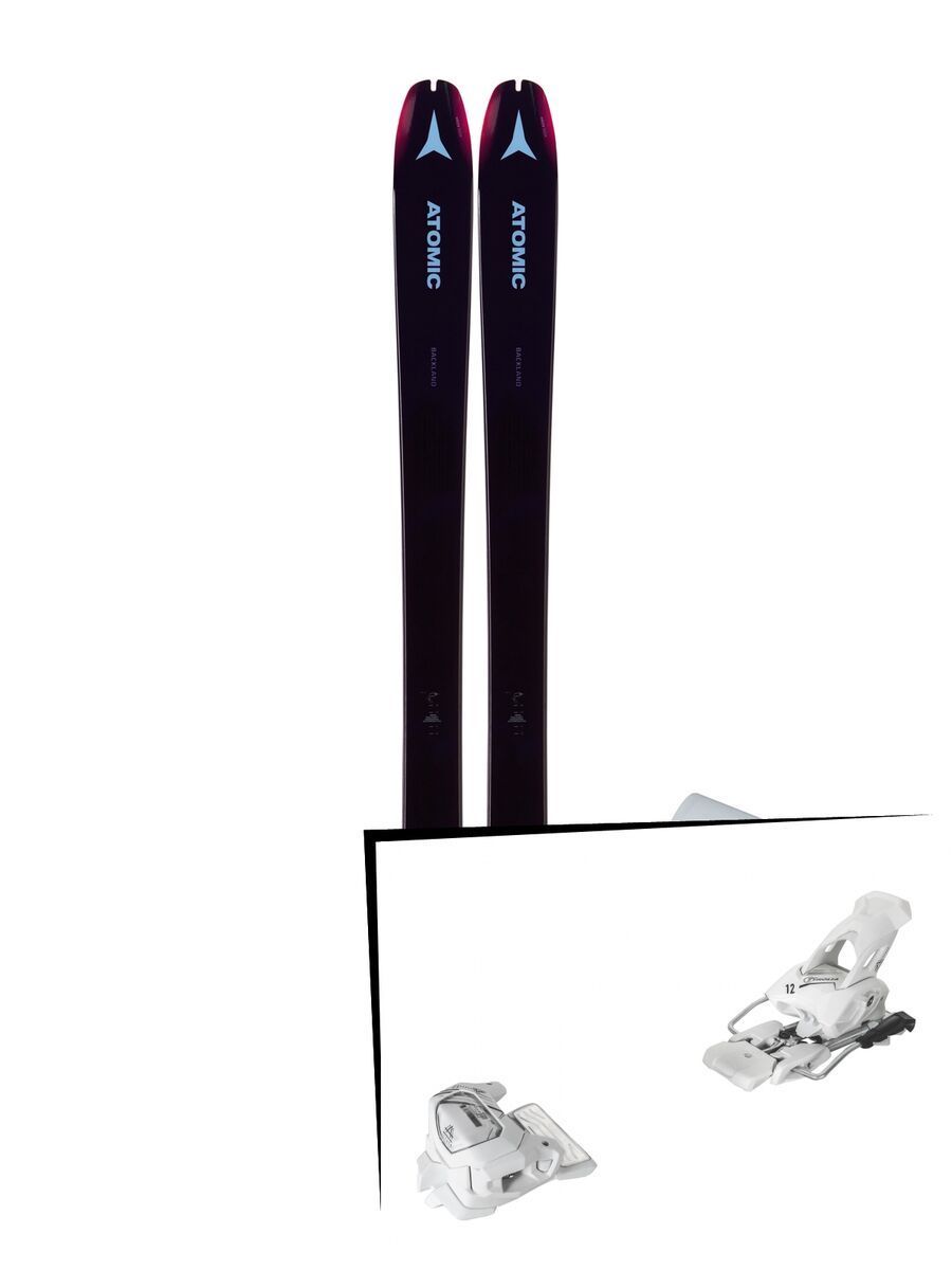 Set: Atomic Backland 85 W + Hybrid Skin 85 2019 + Tyrolia Attack² 12 GW matt white - Bild 1