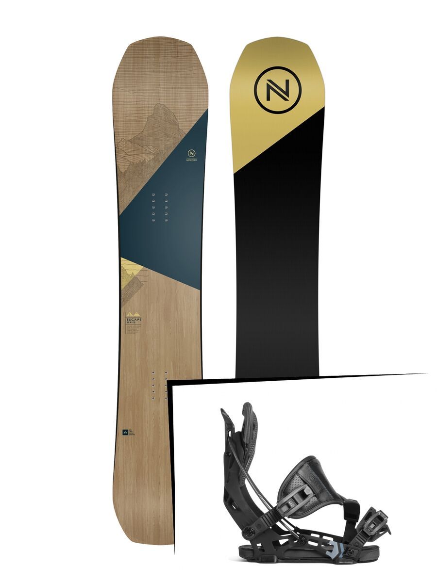 Set: Nidecker Escape 2019 + Flow NX2 (2226521S) - Bild 1