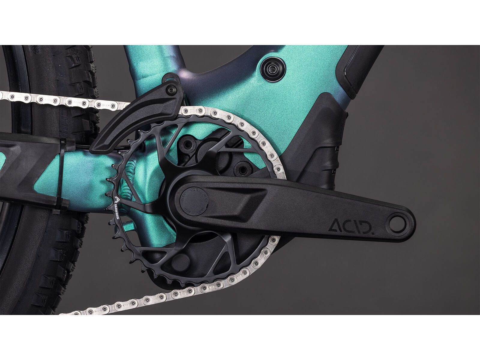 Cube Reaction Hybrid Race 800 Trapeze 27.5, polarlight´n´prism - Bild 3