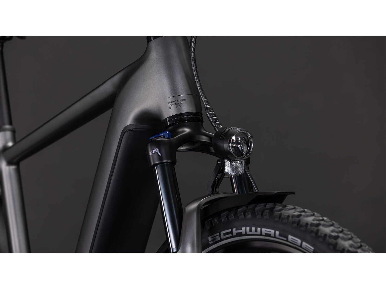 Cube Nuride Hybrid Performance 600, slapgrey´n´black - Bild 6