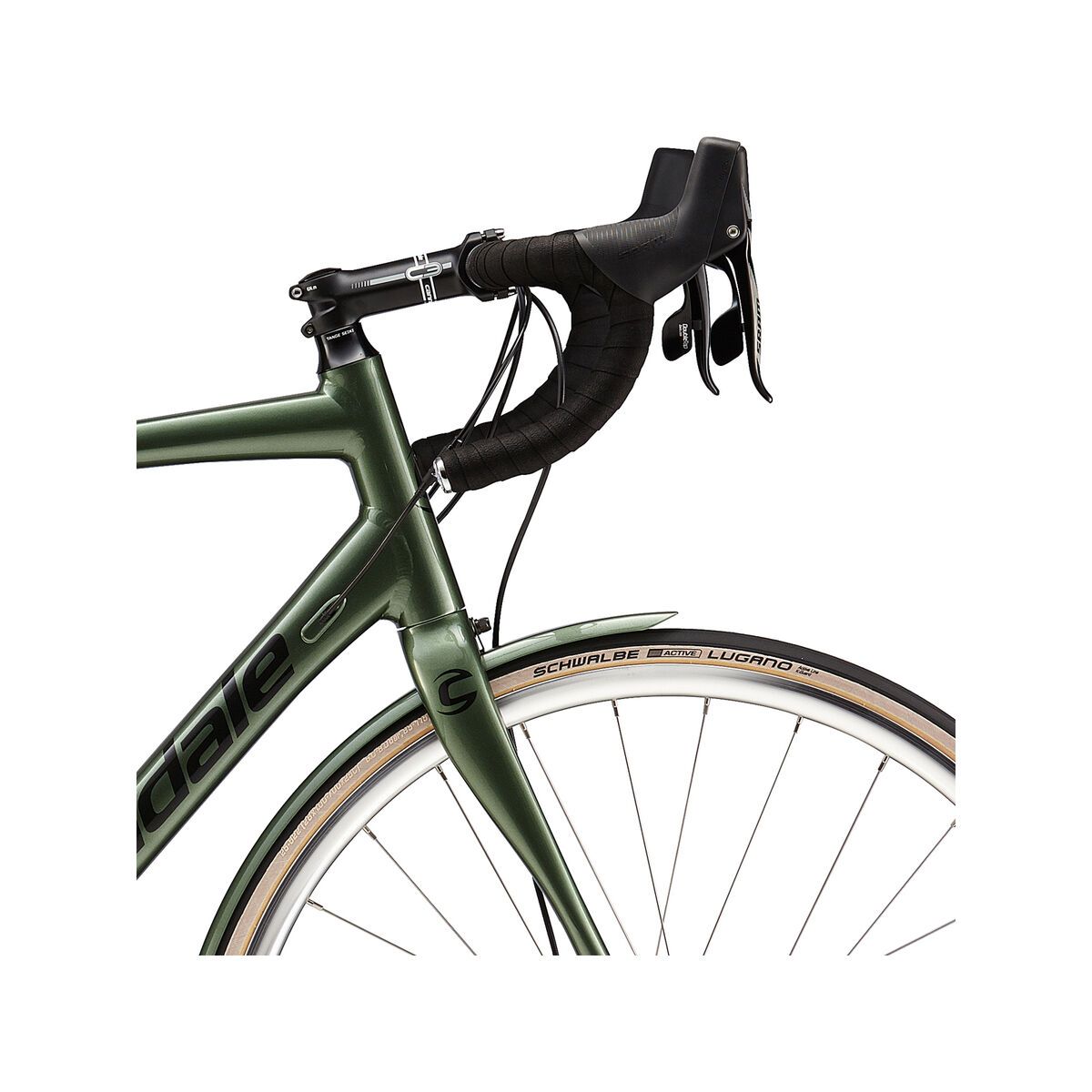 Cannondale Synapse Alloy SRAM Rival Disc, soldier of fortune with jet black, gloss - Bild 5