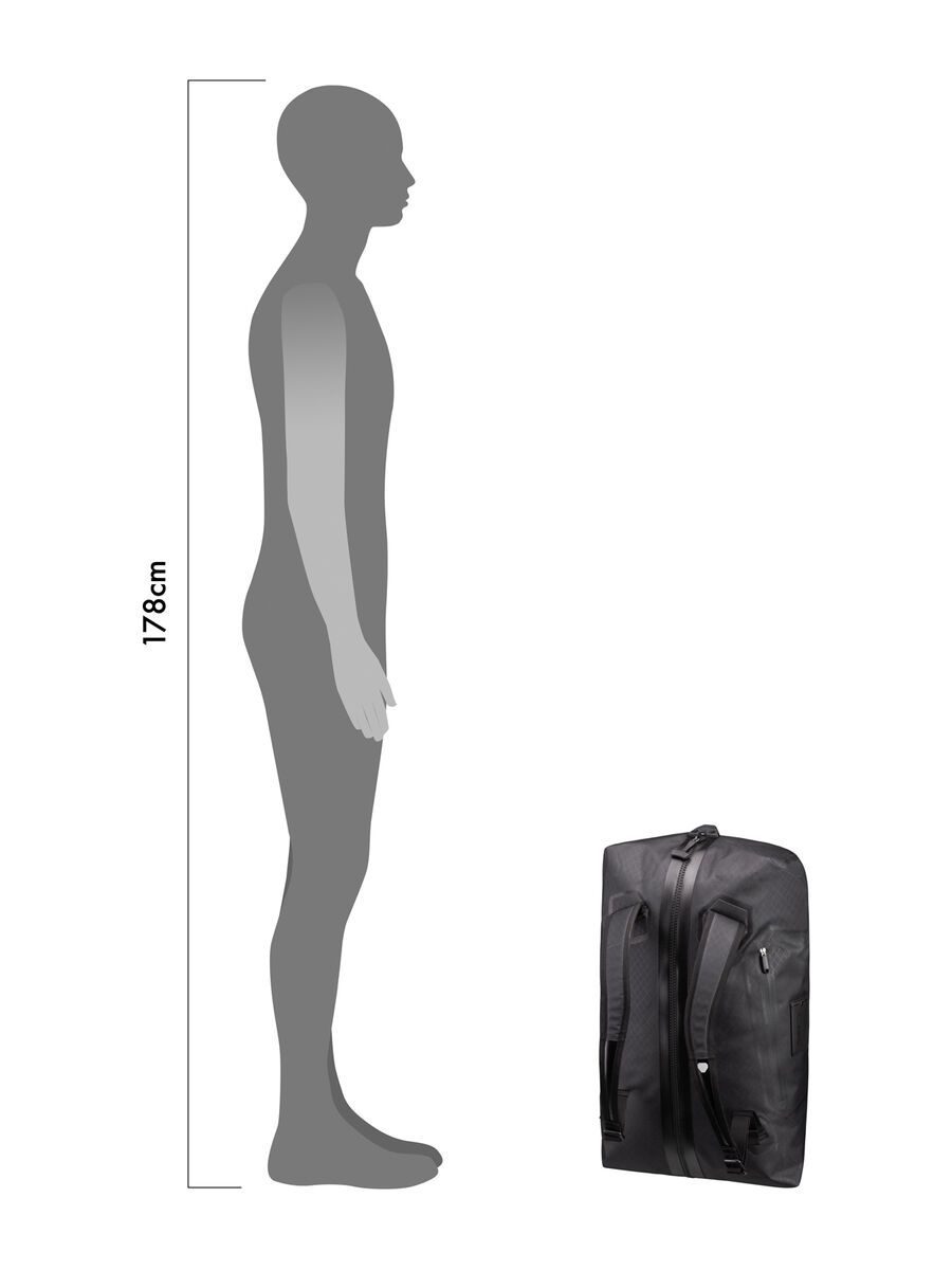 ORTLIEB Duffle Metrosphere 60 L, black embossed - Bild 9
