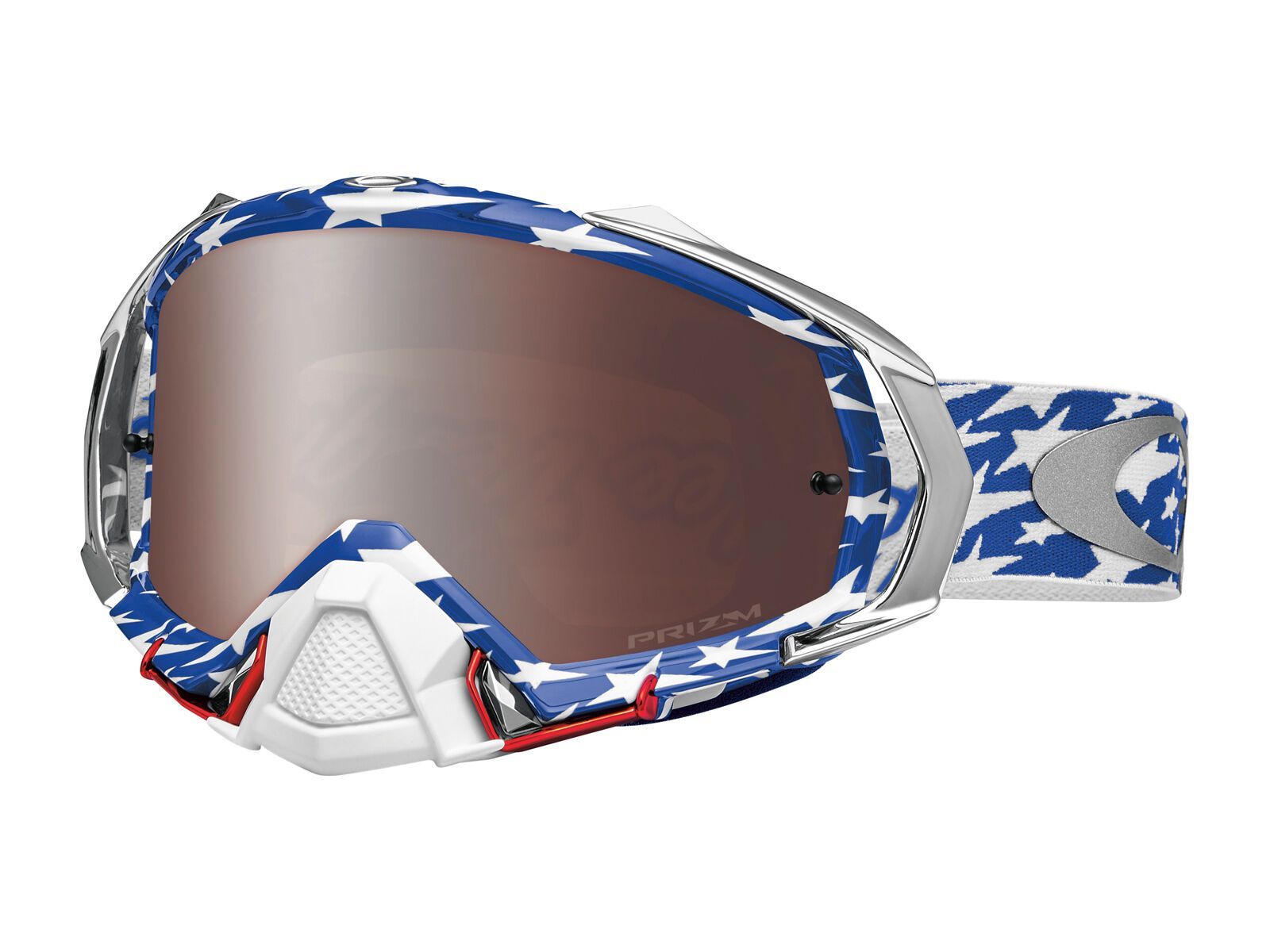 Oakley Mayhem Pro Prizm MX Troy Lee, glory rwb/Lens: prizm mx black - Bild 1