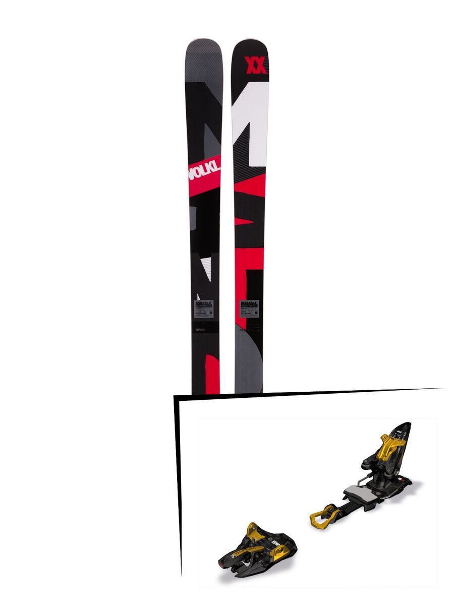 Set: Völkl Mantra 2017 + Marker Kingpin 13 100-125 mm, black/gold - Skiset - Bild 1