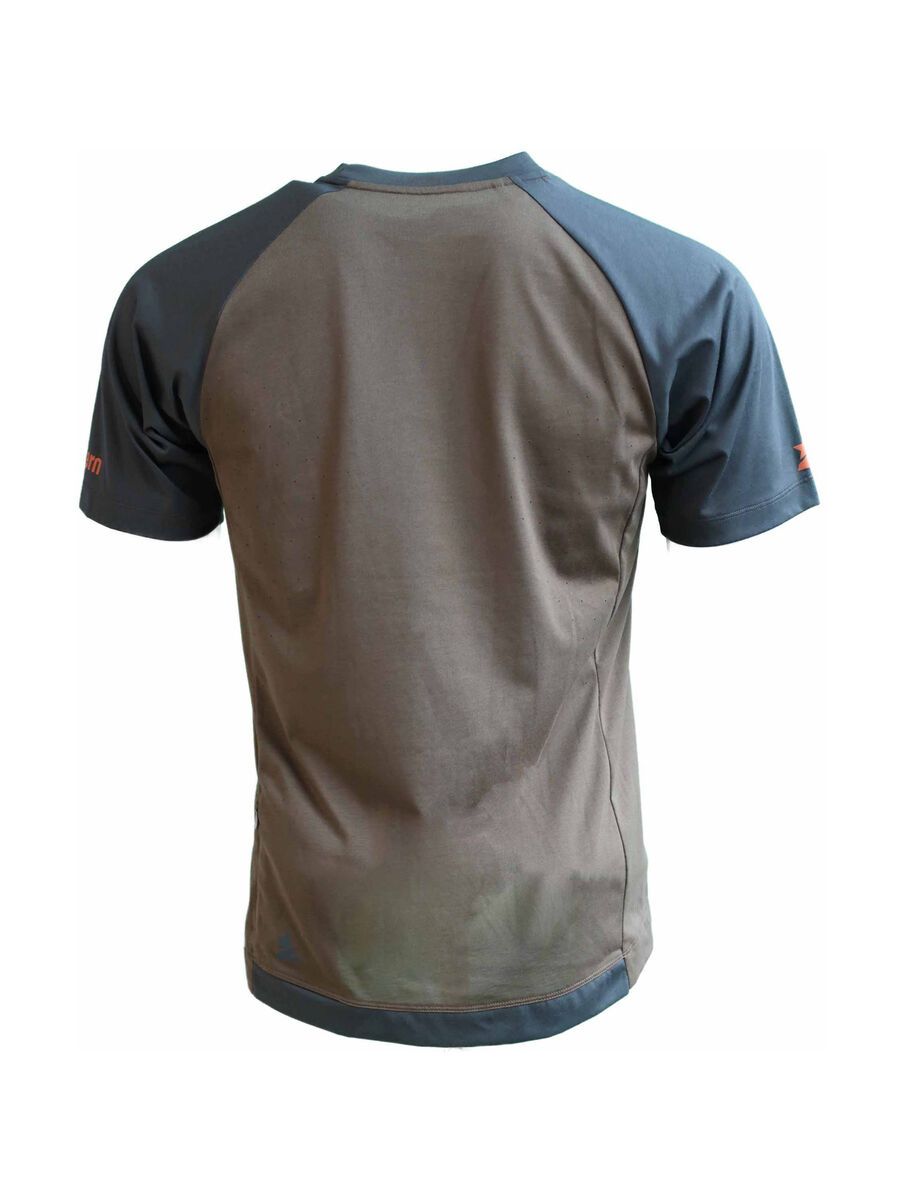 Zimtstern PureFlowz Shirt SS Men’s, military olive/forest night - Bild 2