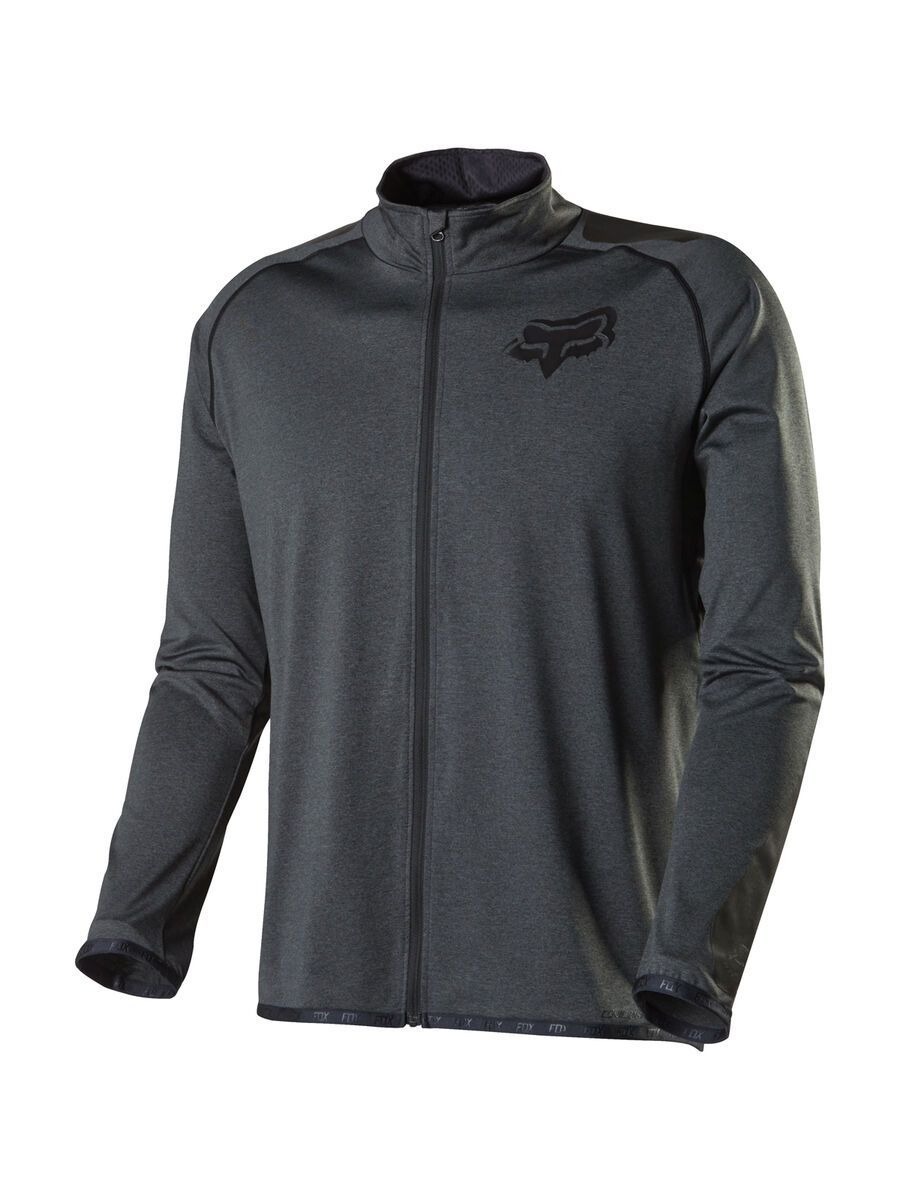 Fox Equilibrium LS Jersey, black charcoal - Bild 1