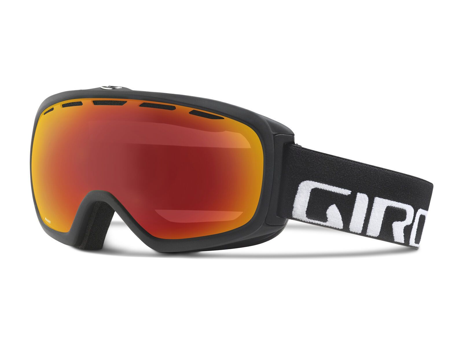 Giro Basis, white wordmark/amber scarlet - Bild 1