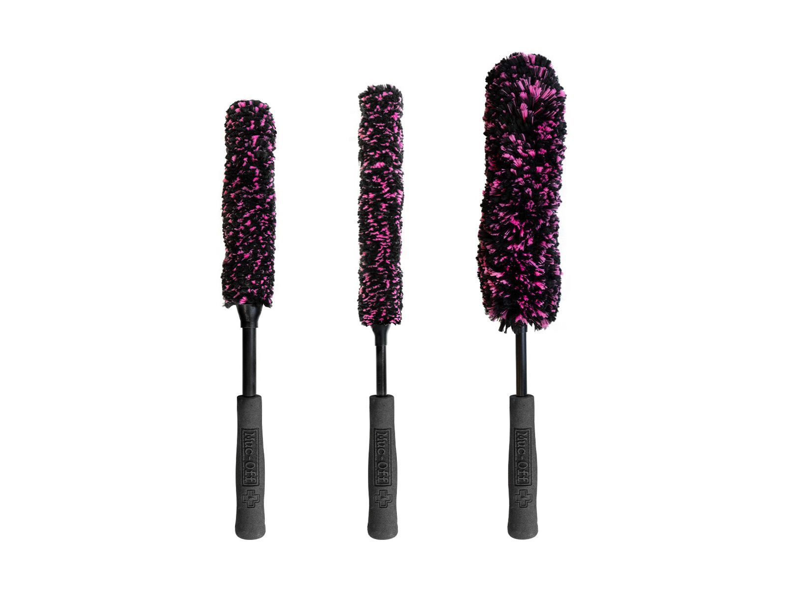 Muc-Off Microfibre Detailing Brush Set x 3, black - Bild 1