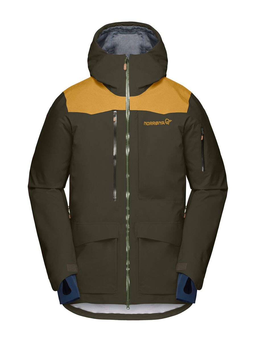 美品NORRONA tamok Shell Jacket Norrona tamok Gore-Tex Performance Shell Jacket M's, rosin