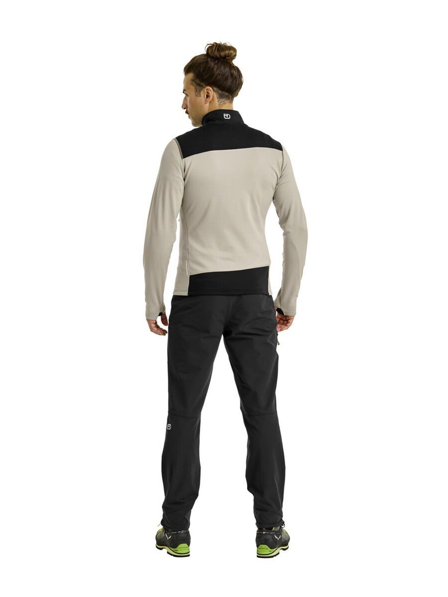 Ortovox Merino Fleece Light Jacket M, grey sand - Bild 3