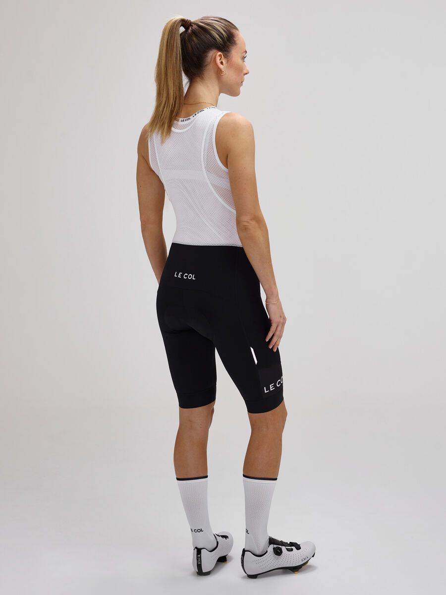Le Col Womens Sport Bib Shorts II, black/white - Bild 8