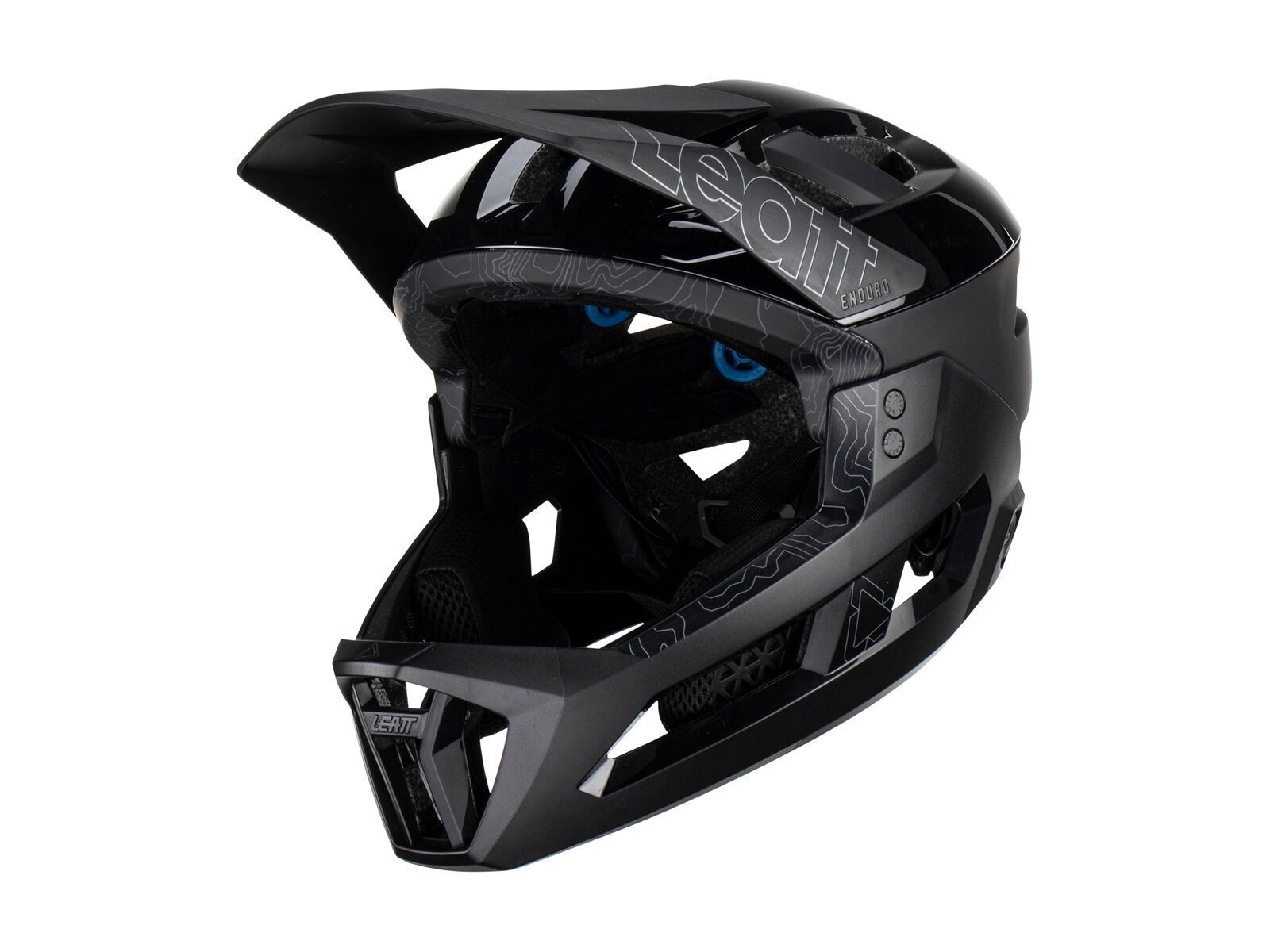 Leatt Helmet MTB Enduro 3.0 stealth S // 51-55 cm LE-HLT-2313/2388/S