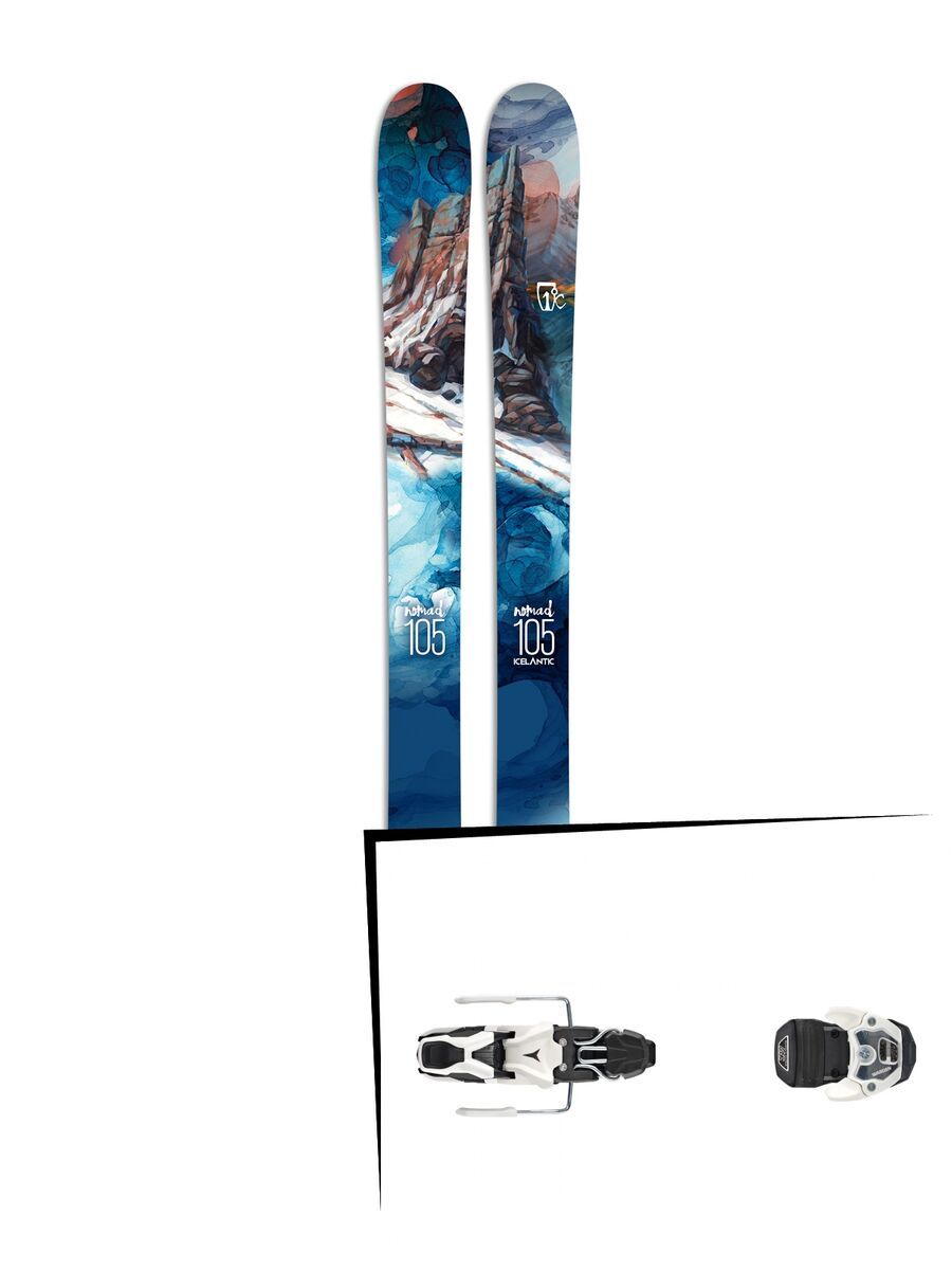 Set: Icelantic Nomad 2017 + Atomic Warden MNC 11 (2193913) - Bild 1