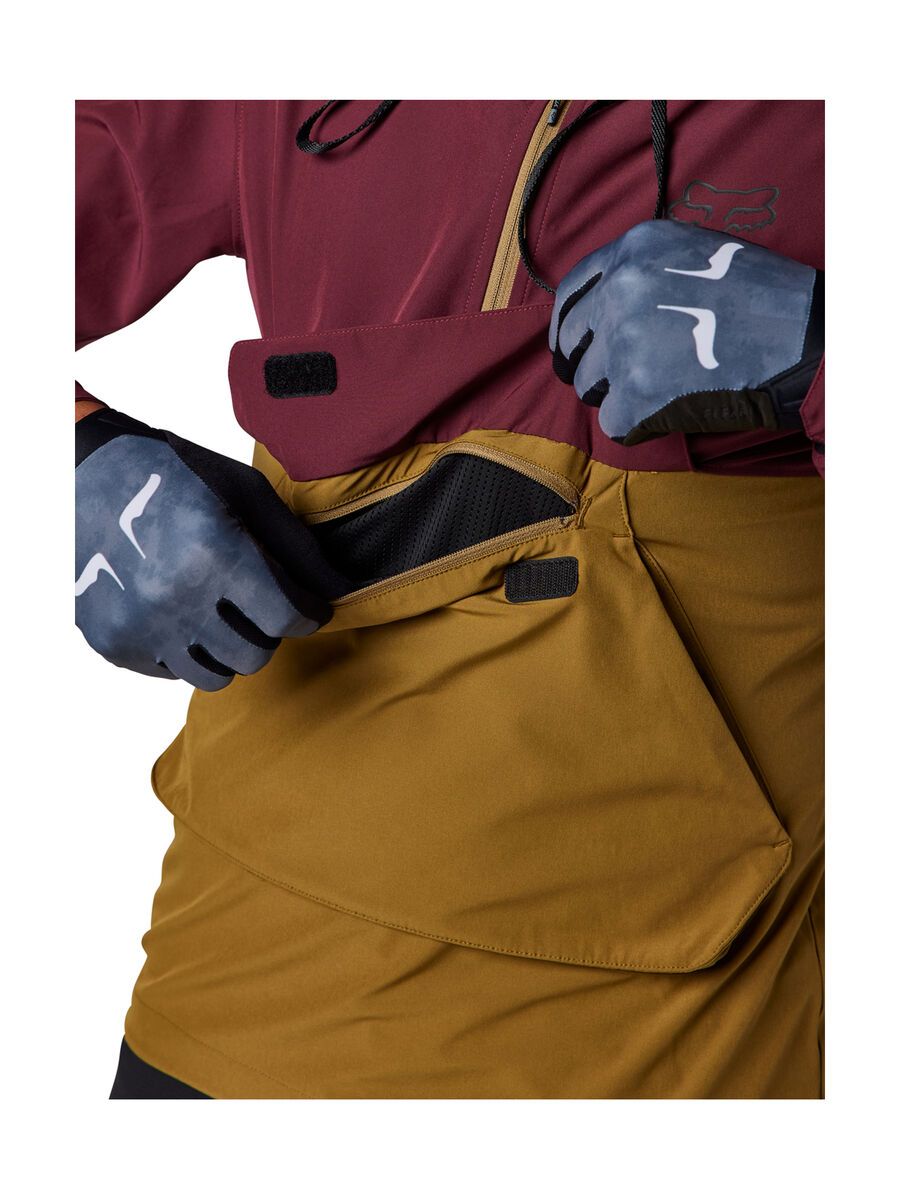 Fox Ranger Wind Pullover, dark maroon - Bild 2