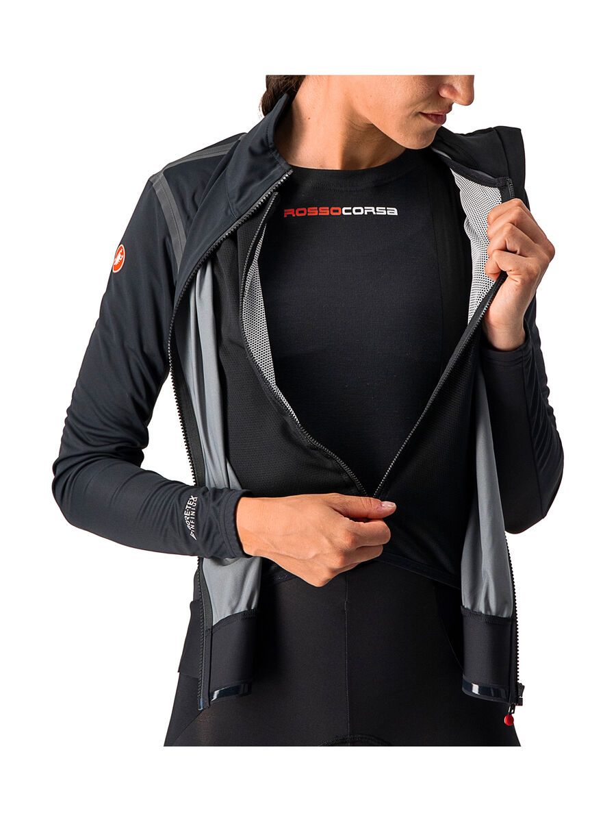 Castelli Alpha RoS 2 W Light Jacket, light black/black reflex - Bild 5