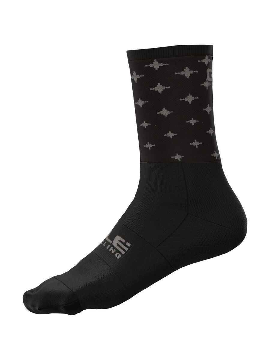 Ale Stars Socks, black-dove grey - Bild 1