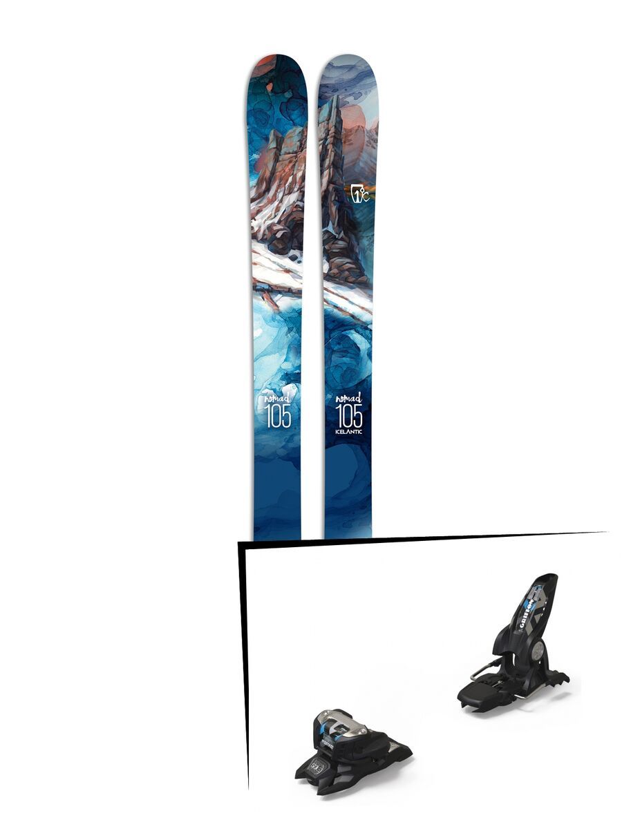 Set: Icelantic Nomad 2017 + Marker Griffon 13 ID (2261301) - Bild 1